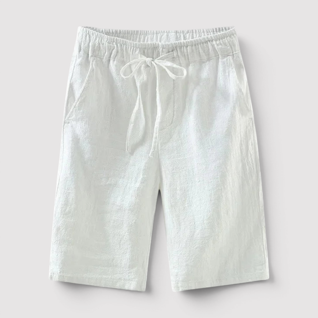 Michael Sydney men's airy summer shorts, front view