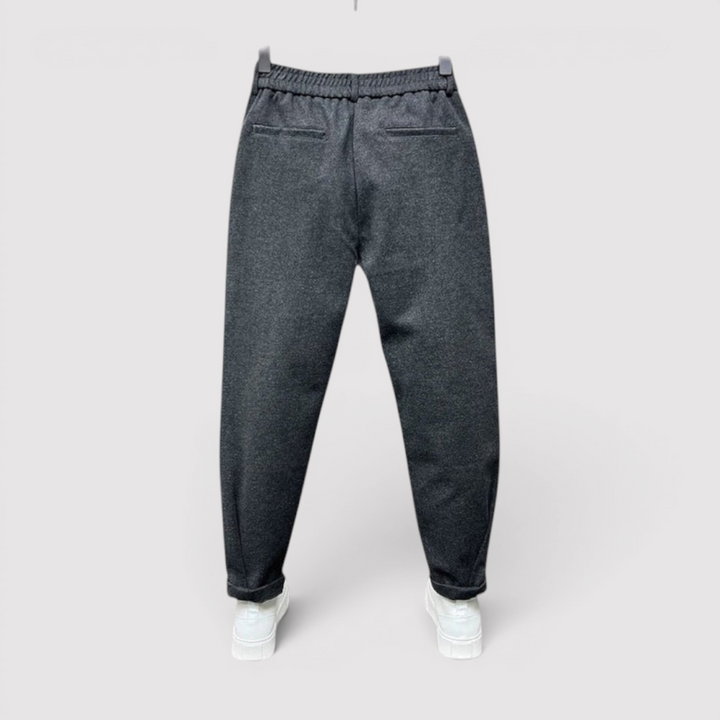 Michael Sydney men's lightweight tapered pants, front view