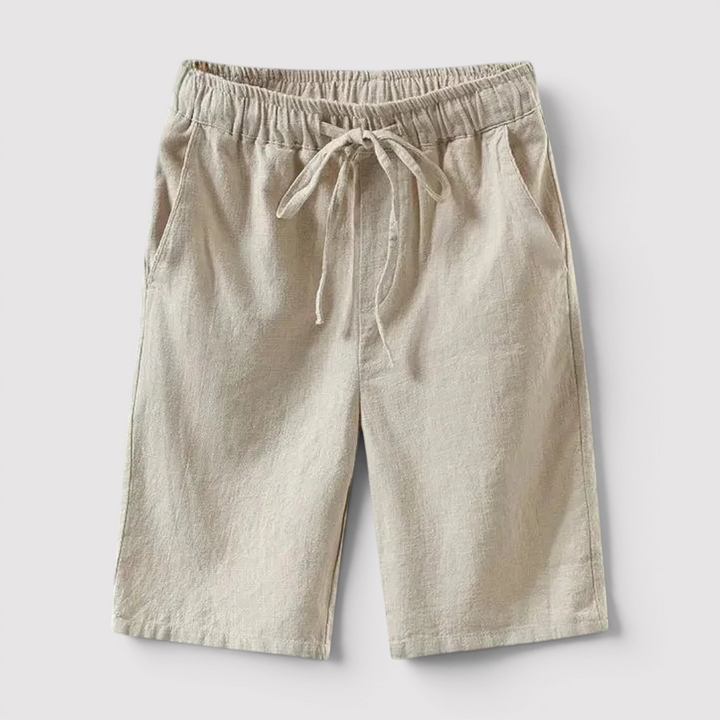 Michael Sydney men's airy summer shorts, front view