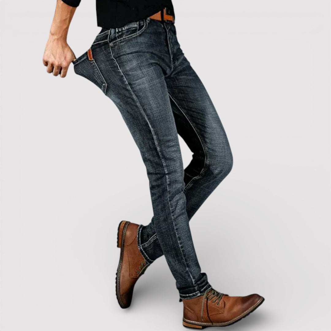 Michael Sydney men's jeans, front view