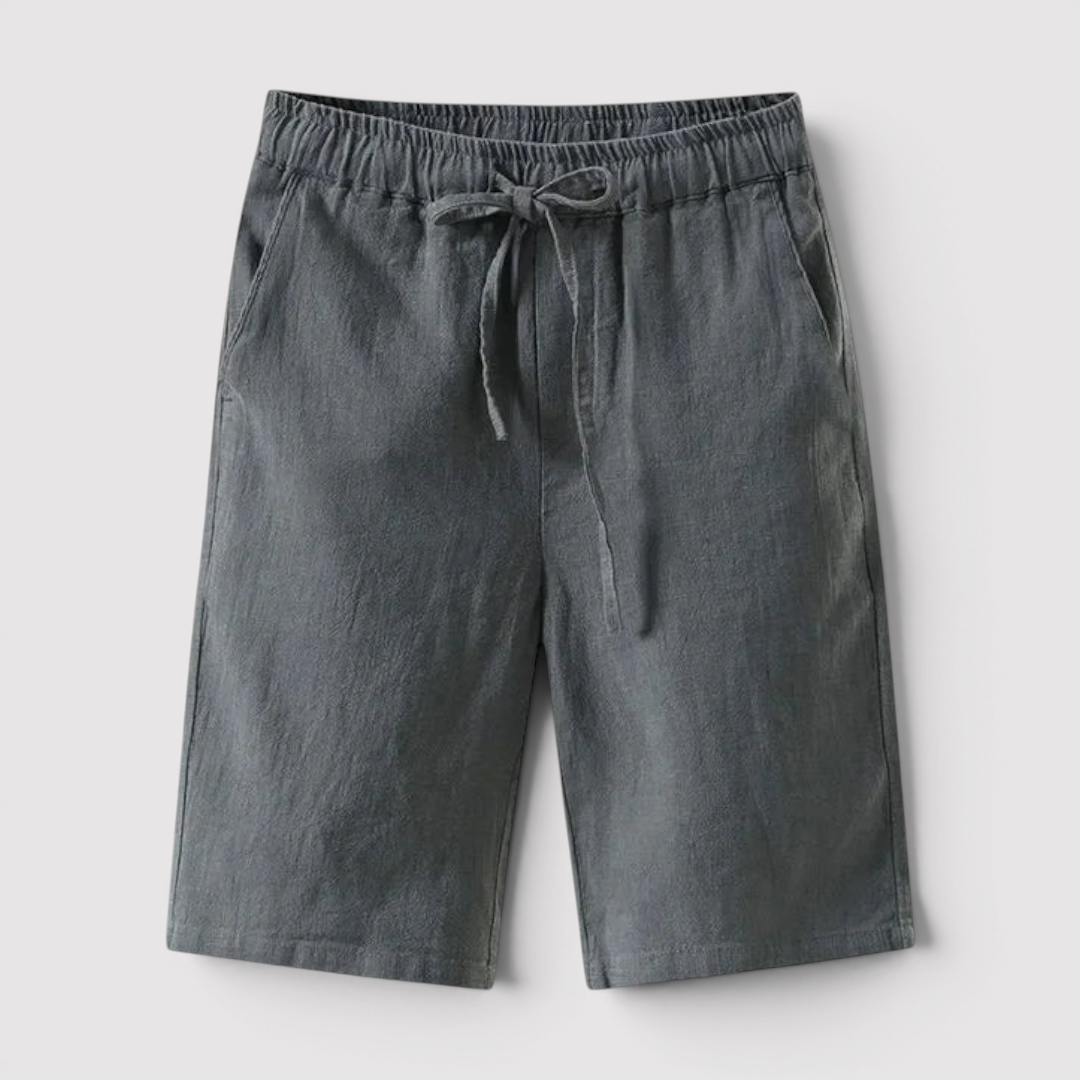 Michael Sydney men's airy summer shorts, front view