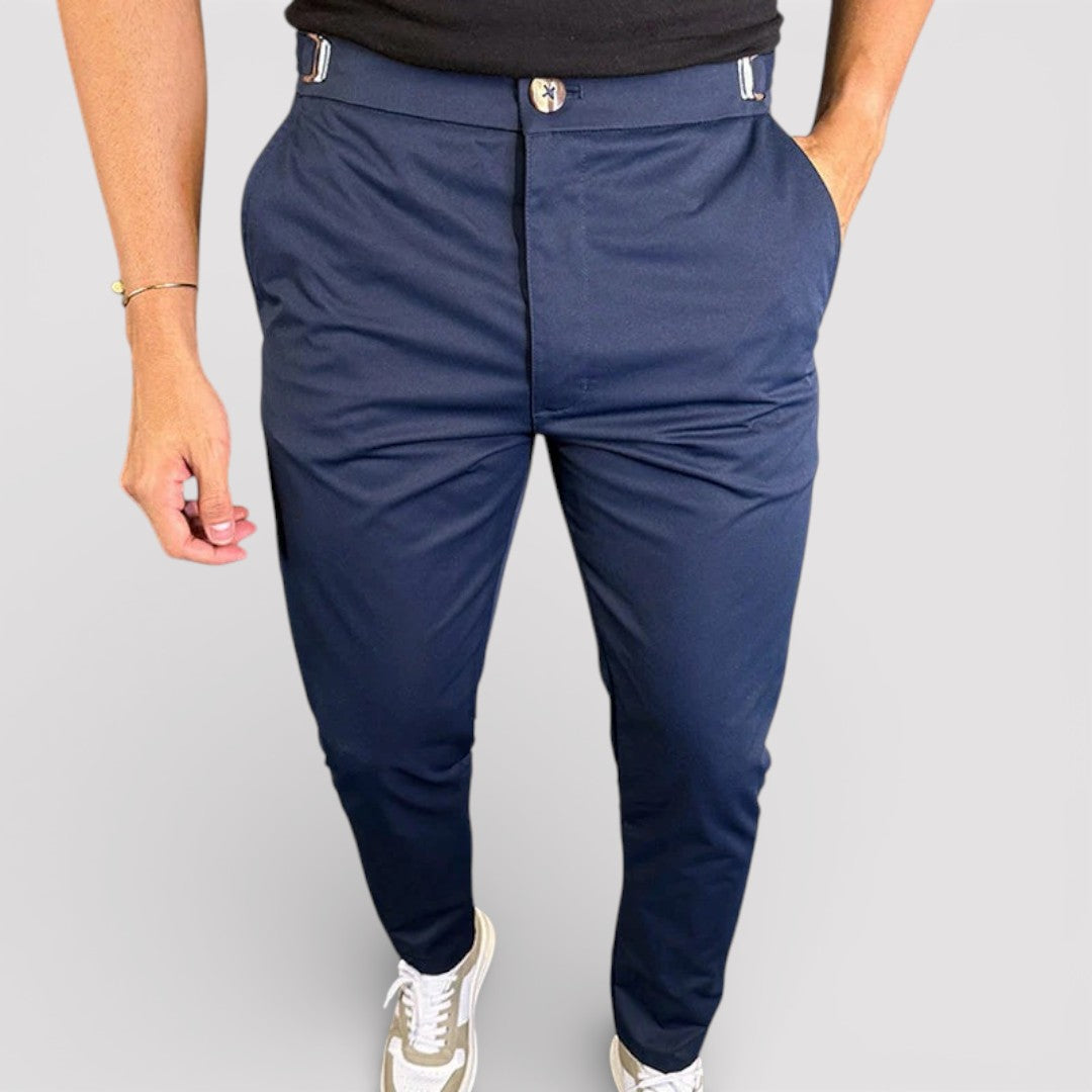 Michael Sydney men's Stretch pants, front view