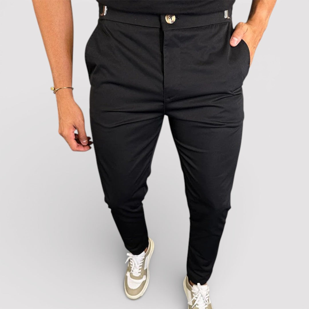 Michael Sydney men's Stretch pants, front view