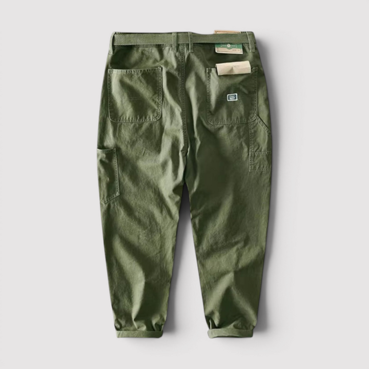 Michael Sydney men's tapered pants, front view