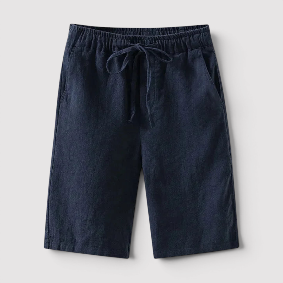 Michael Sydney men's airy summer shorts, front view