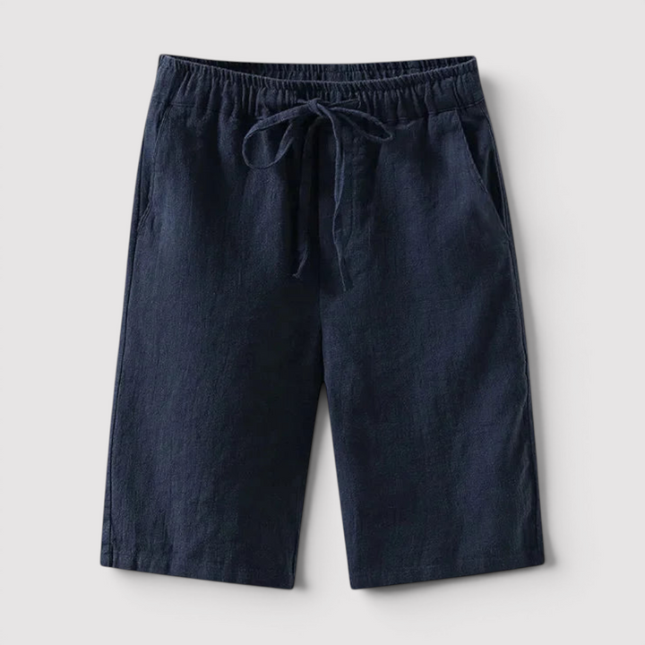 Michael Sydney men's airy summer shorts, front view
