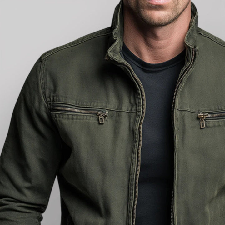 Michael Sydney men's vintage jacket, front view