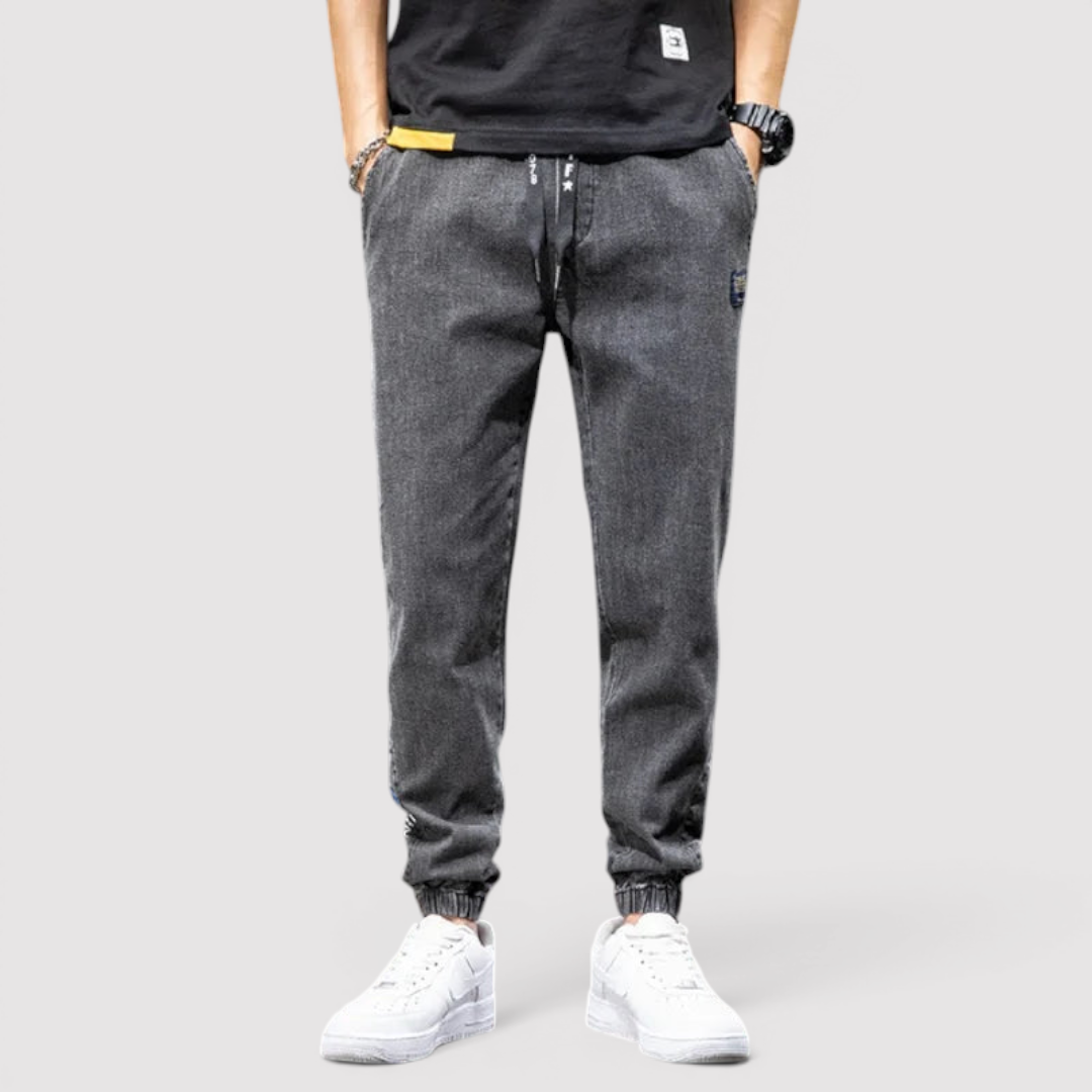 Michael Sydney men's trackpants, front view