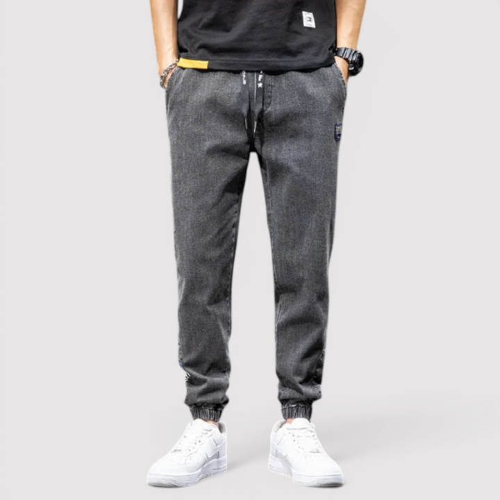 Michael Sydney men's trackpants, front view