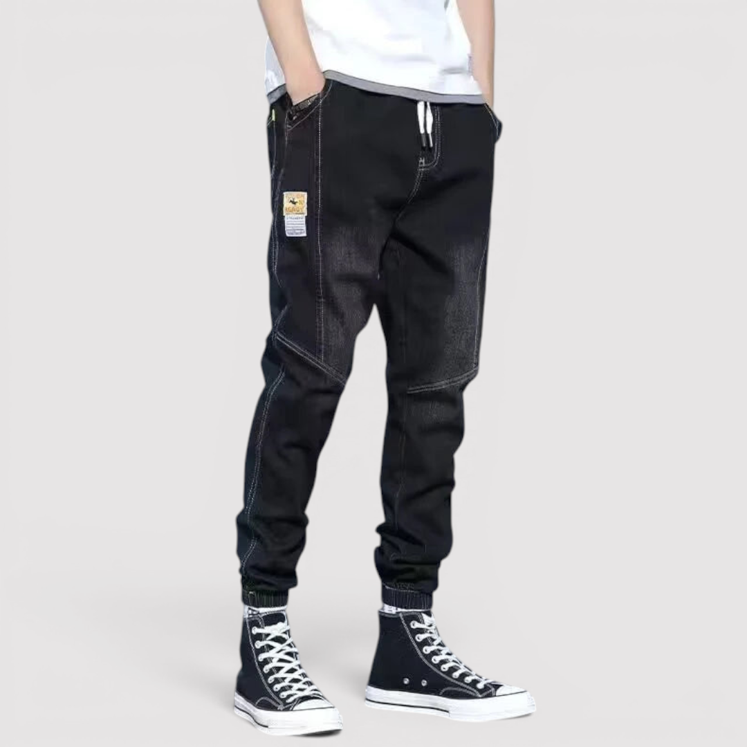 Michael Sydney men's trackpants, front view