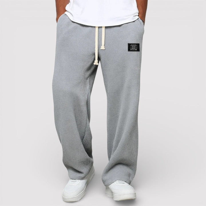 Michael Sydney men's drawstring pants, front view