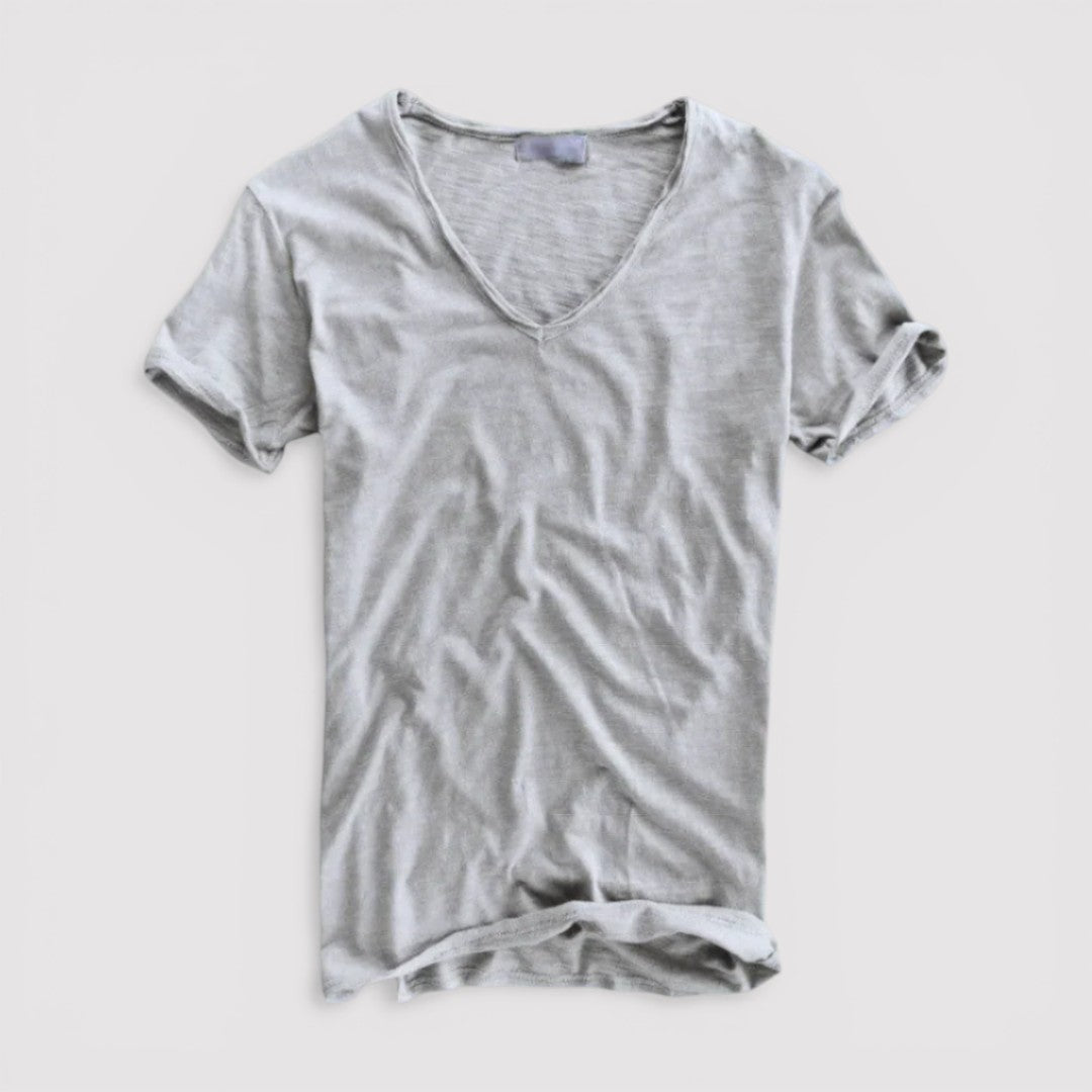 Michael Sydney men's v-neck t-shirt, front view