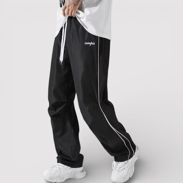 Michael Sydney men's lightweight trackpants, front view