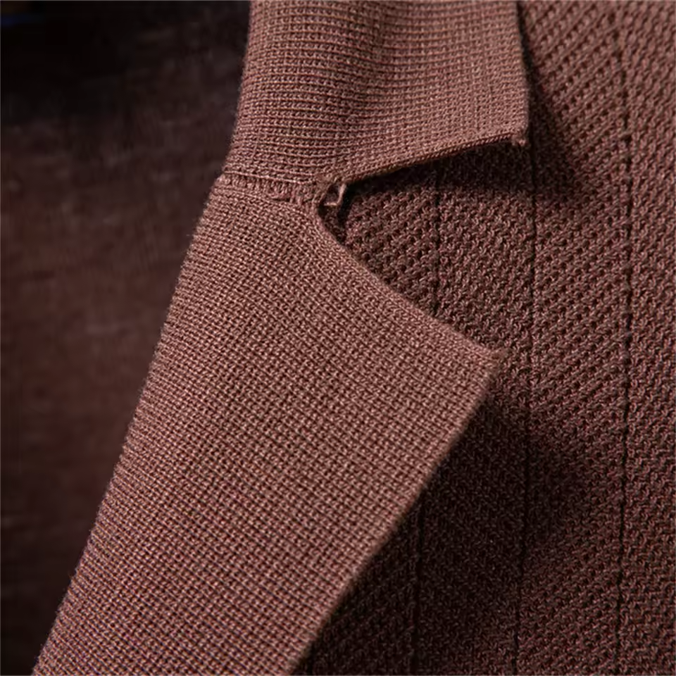 Michael Sydney men's knit shirt, front view