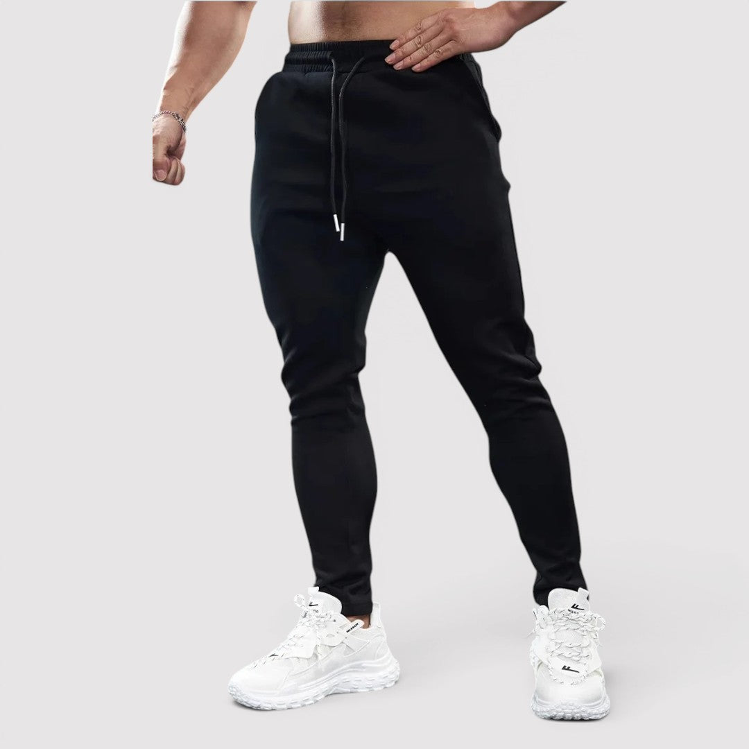 Michael Sydney men's stretch pants, front view