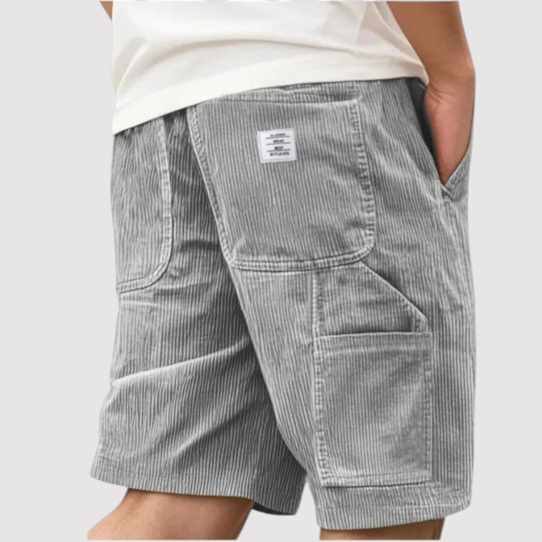 Michael Sydney men's pocket shorts, front view