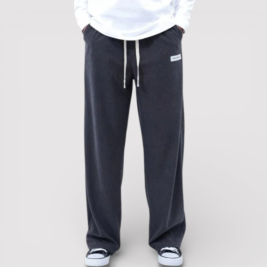Michael Sydney men's stretch pants, front view