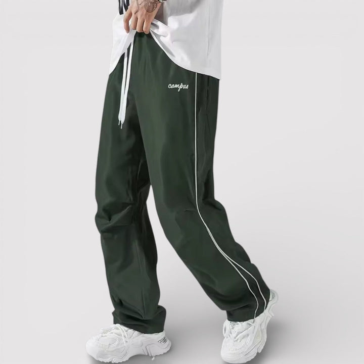 Michael Sydney men's lightweight trackpants, front view
