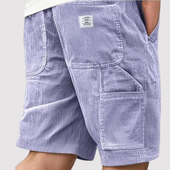 Michael Sydney men's pocket shorts, front view