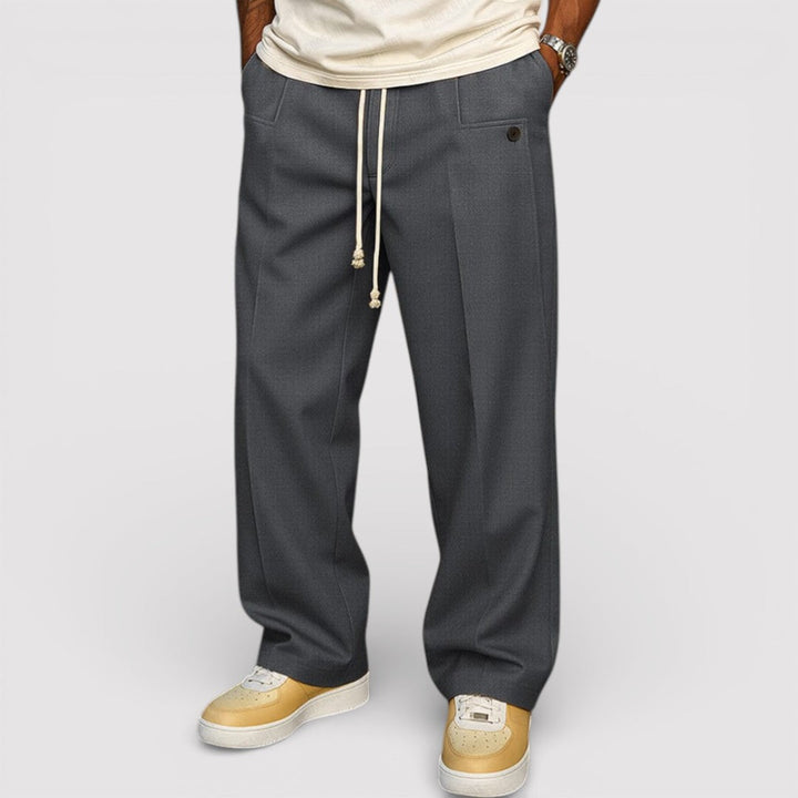 Michael Sydney men's Drawstring Waist Pants, front view