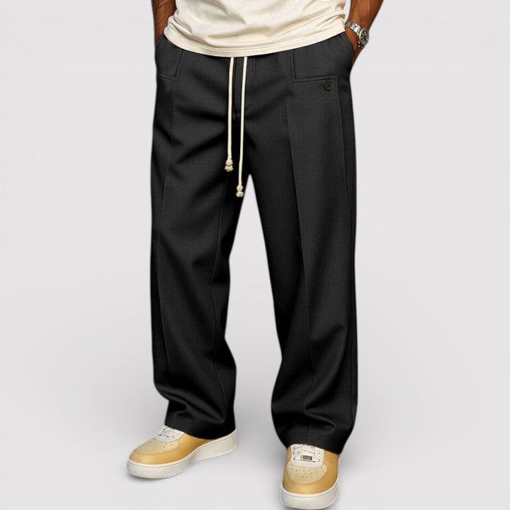 Michael Sydney men's Drawstring Waist Pants, front view