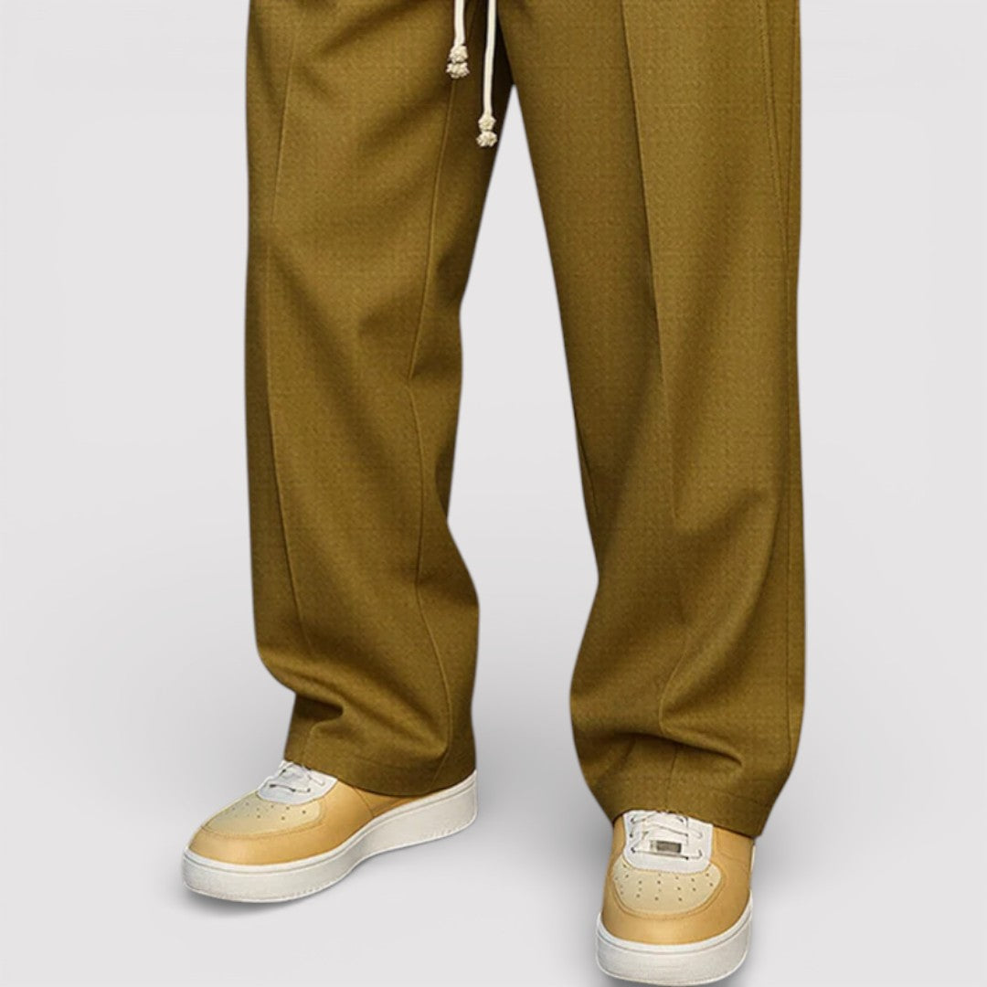 Michael Sydney men's Drawstring Waist Pants, front view
