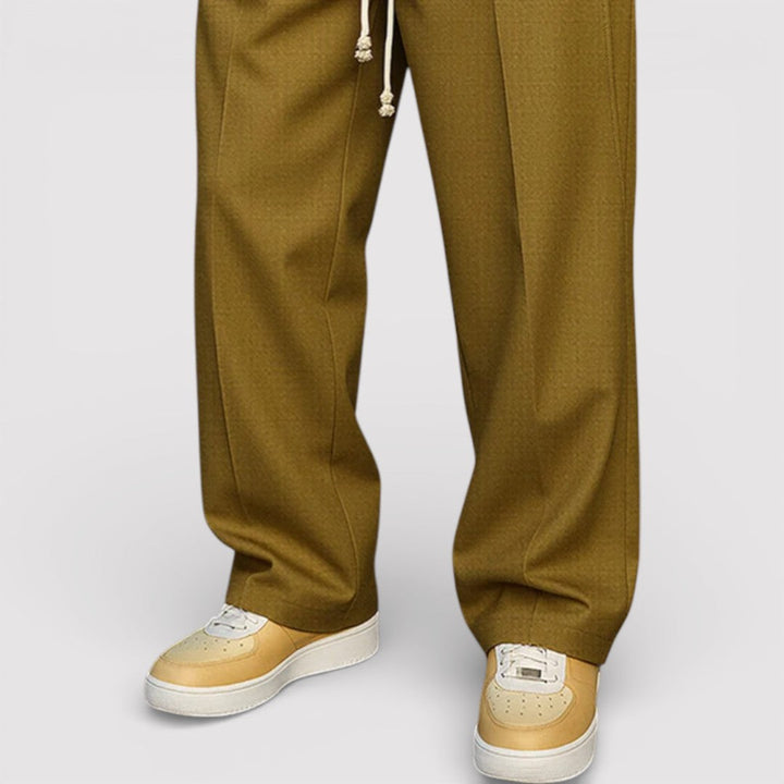 Michael Sydney men's Drawstring Waist Pants, front view