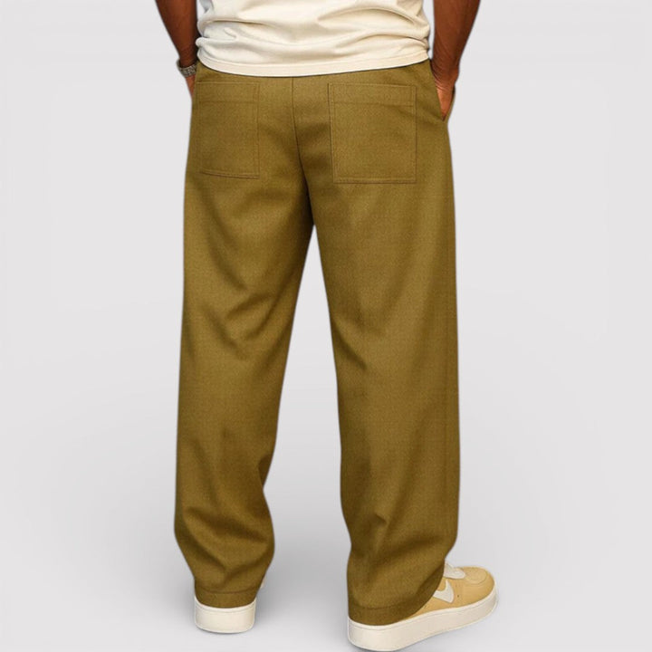 Michael Sydney men's Drawstring Waist Pants, front view