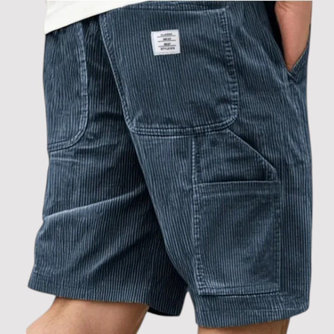 Michael Sydney men's pocket shorts, front view
