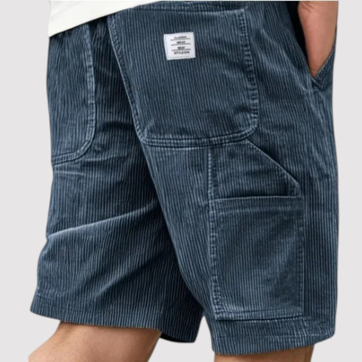 Michael Sydney men's pocket shorts, front view