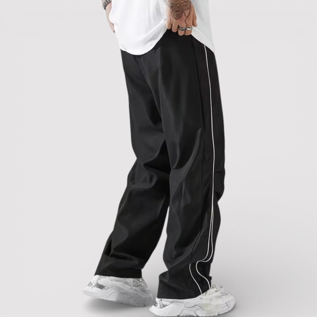 Michael Sydney men's lightweight trackpants, front view