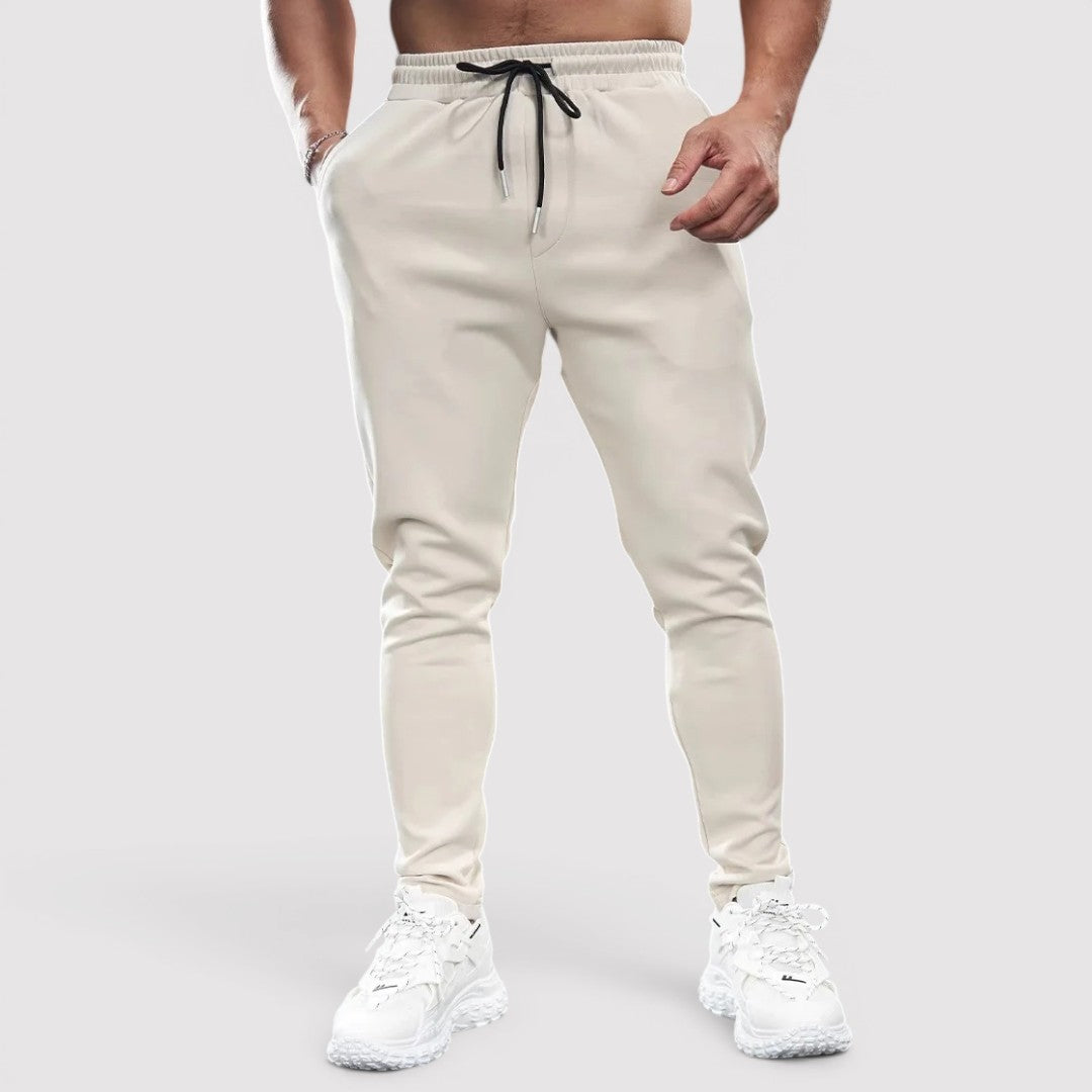 Michael Sydney men's stretch pants, front view
