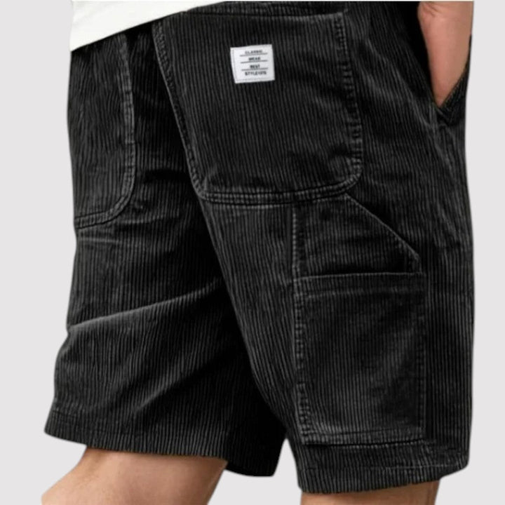 Michael Sydney men's pocket shorts, front view