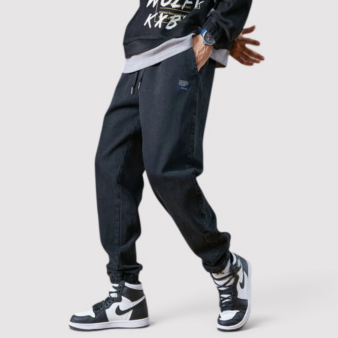 Michael Sydney men's trackpants, front view
