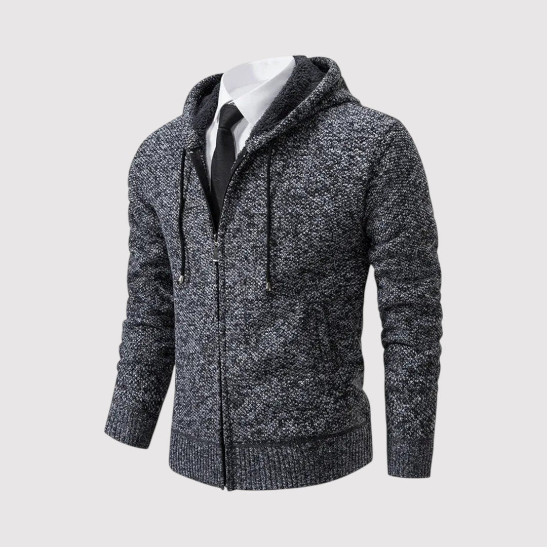 Michael Sydney men's Zip jumper, front view