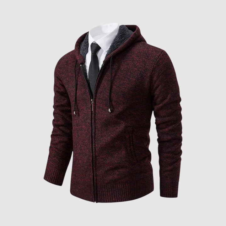 Michael Sydney men's Zip jumper, front view