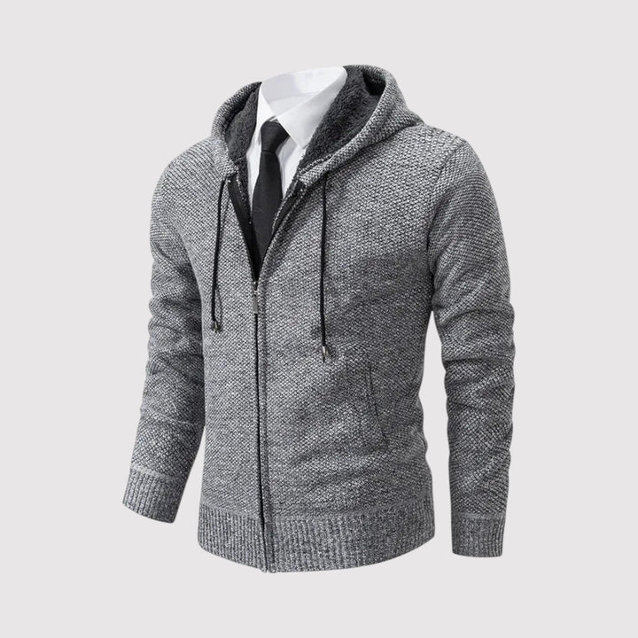 Michael Sydney men's Zip jumper, front view