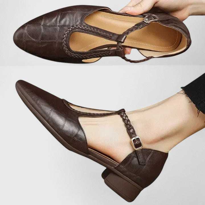 Trina™ | T-Bar Comfort Flats