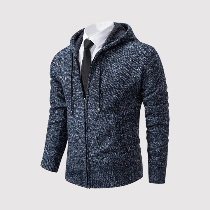 Michael Sydney men's Zip jumper, front view