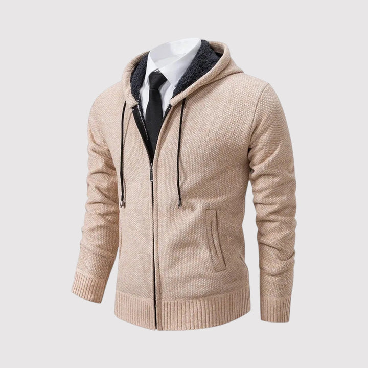 Michael Sydney men's Zip jumper, front view