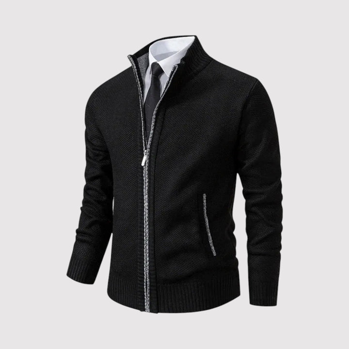 Michael Sydney men's Zip jumper, front view