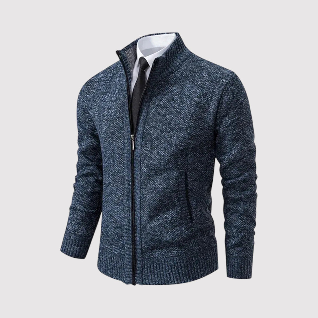 Michael Sydney men's Zip jumper, front view