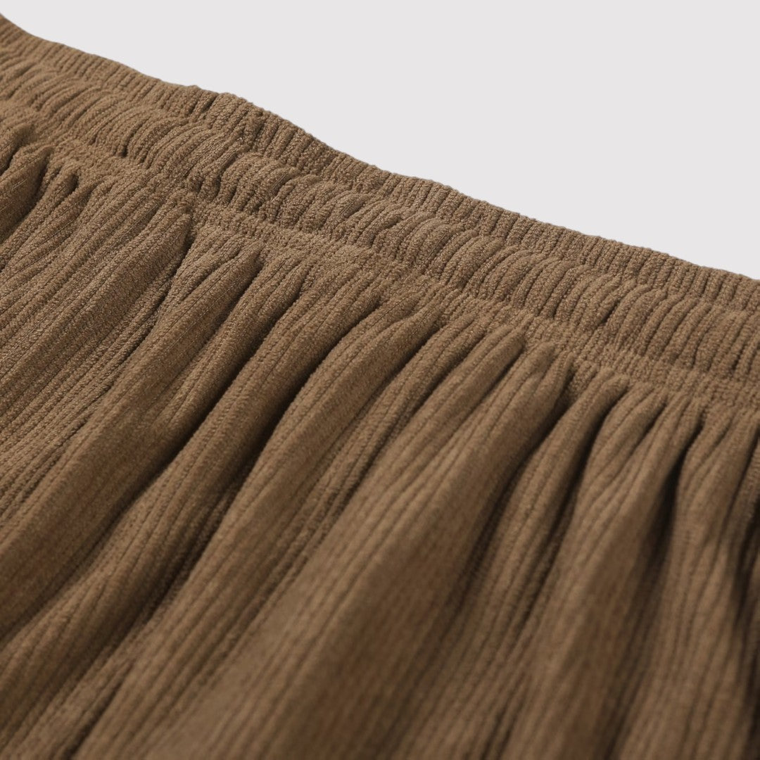 Michael Sydney men's ribbed shorts, front view