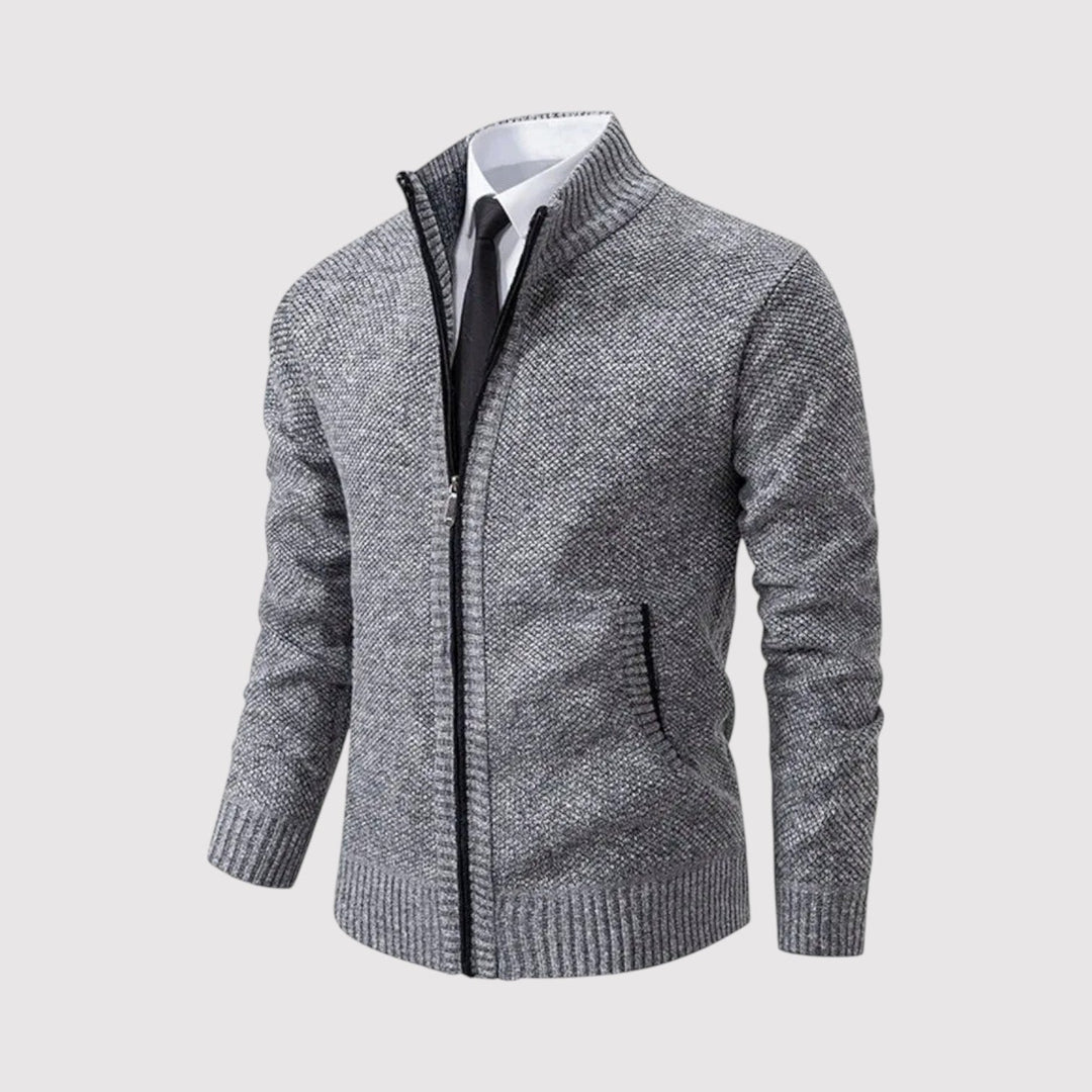Michael Sydney men's Zip jumper, front view