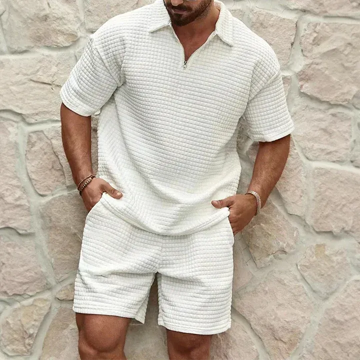 Michael Sydney men's summer set, front view