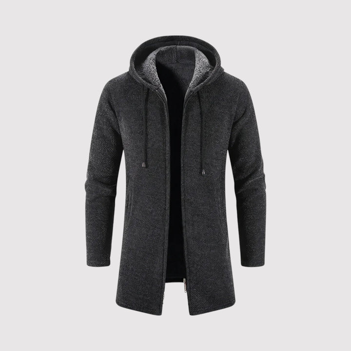 Michael Sydney men's Lined winter jacket, front view