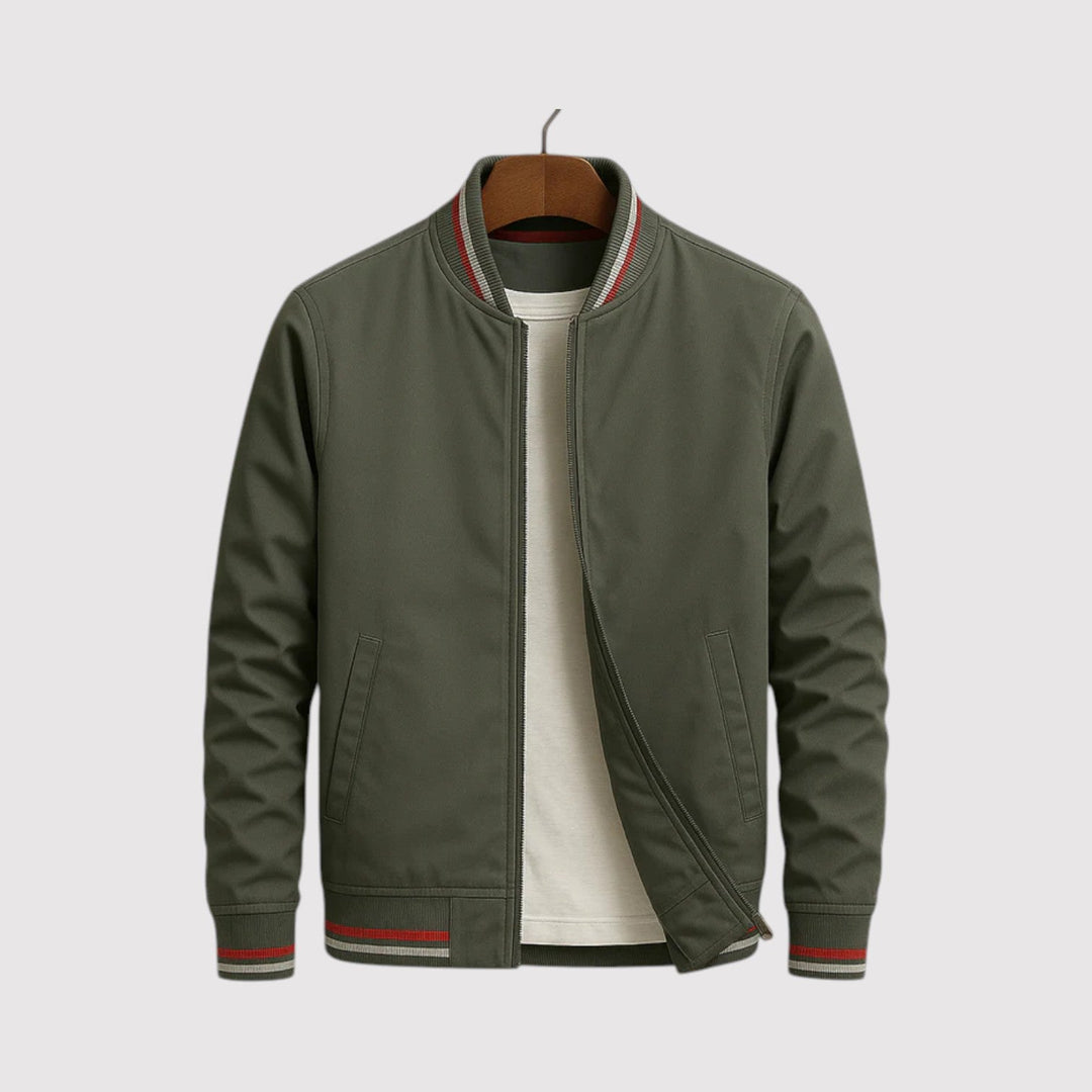 Michael Sydney men's Bomber jacket, front view