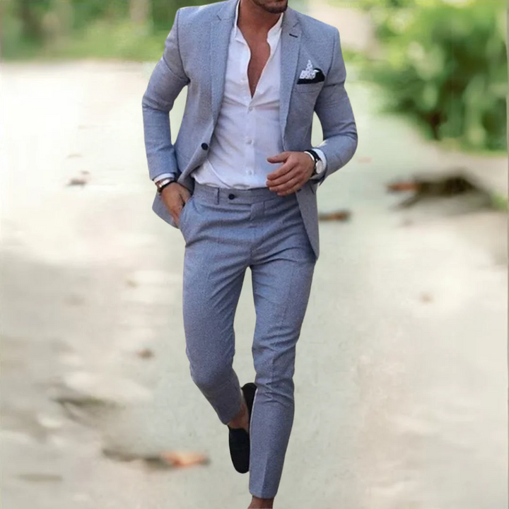Michael Sydney men's summer set, front view