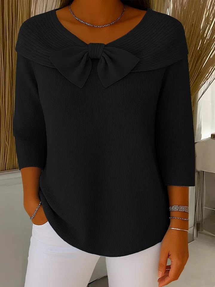 Regina™ | Bow-Detail Jumper