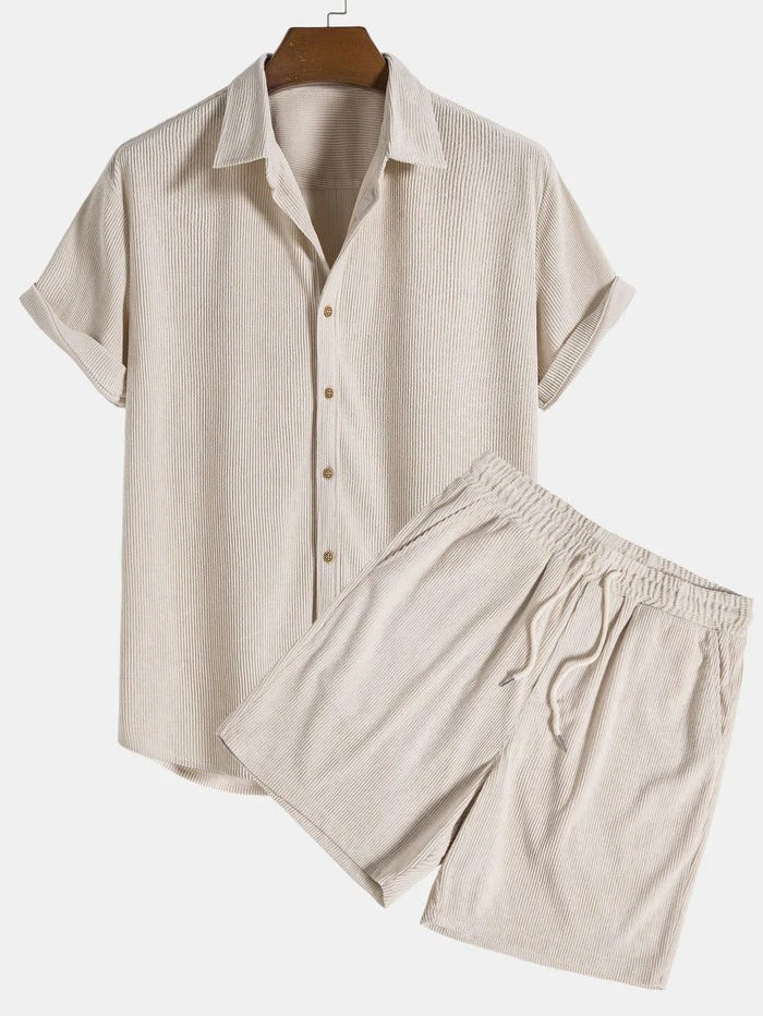 Michael Sydney men's summer set, front view